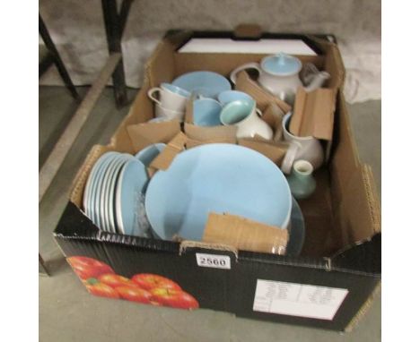 A Poole pottery tea and dinner set.