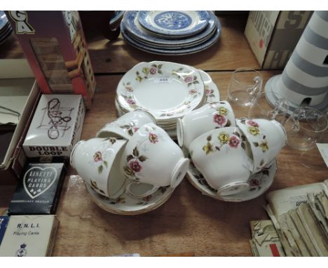 A part tea service by Duchess 