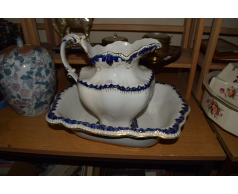 VICTORIAN WASH BASIN AND JUG