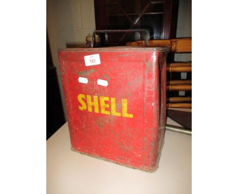 VINTAGE SHELL PETROL CAN