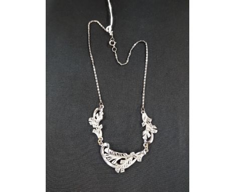 VINTAGE MARCASITE NECKLACE 