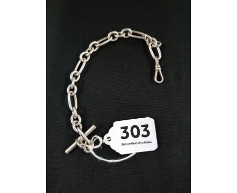 ANTIQUE SILVER ALBERTINA 