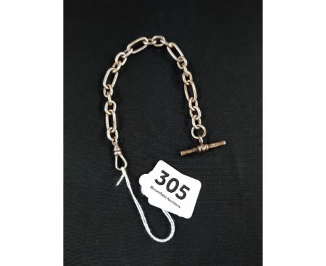 SILVER ALBERT BRACELET 
