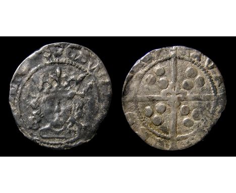 Edward IV second reign penny (1471-1483), dating c. 1473-1475. Archiepiscopal issue under Bishop Lawrence Booth, mint of York