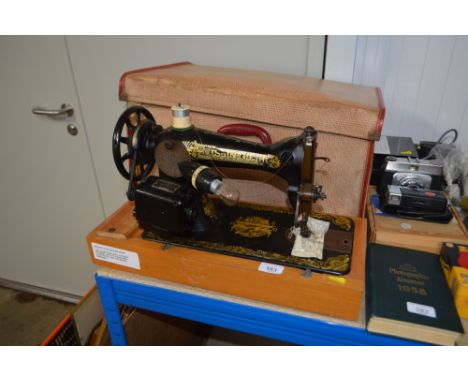 An electric Singer sewing machine sold as collector's item