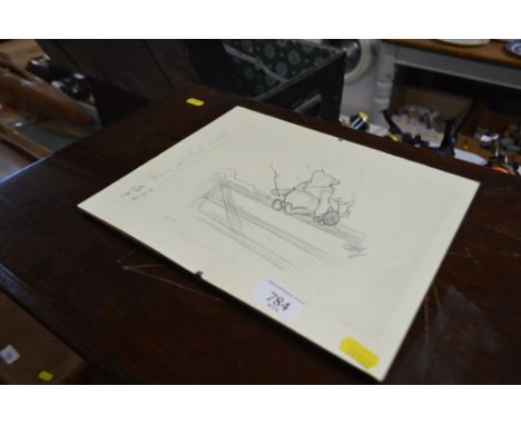 A Winnie the Pooh print