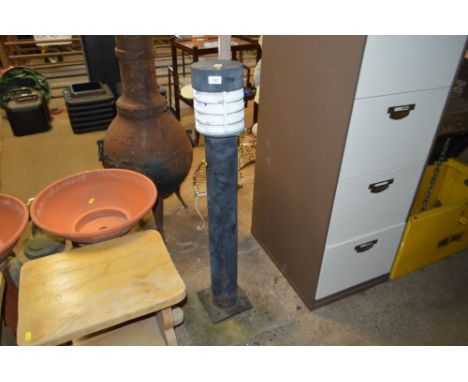 An outdoor light fitting