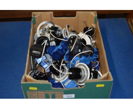 A box of light fittings 