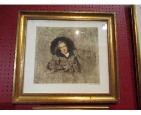 Mezzotint engraving, portrait of the slavery abolitionist William Wilberforce, after Sir Thomas Lawrence (1769-1830), engrave