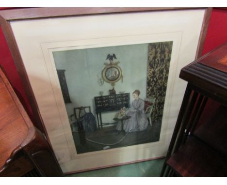 After L.Campbell Turner, two early 20th Century interior scene prints, one pencil signed by the artist 