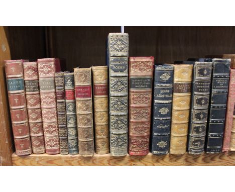 [Books] A collection of 19th Century poetical books to include Poetical Works of Alfred Lord Tennyson, Poet Laureate, 1899, P