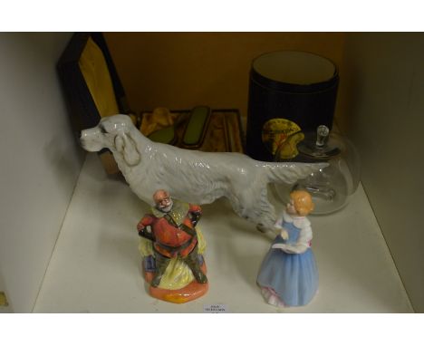 Collectable china and glassware etc.