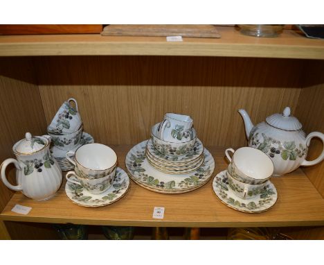 A Royal Worcester Lavinia tea service.