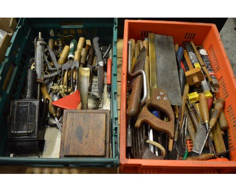 Quantity of wood working and other tools etc.