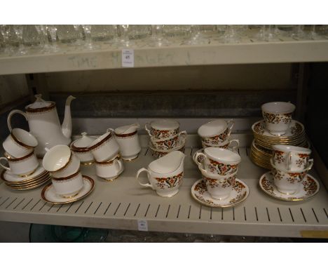 A Paragon china Holyrood coffee service and a Colclough part service.