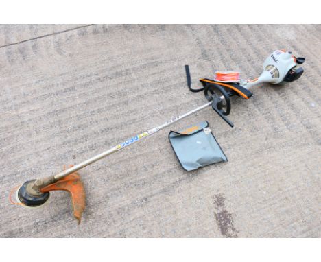 A Stihl petrol strimmer, model FS55R.