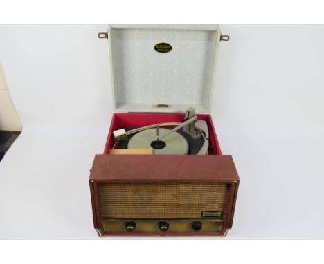 A vintage Dansette Conquest Auto record player.