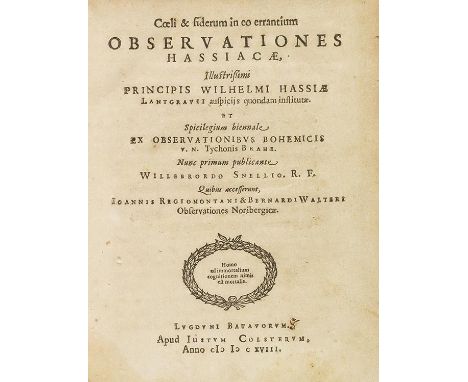 Willebrord Snellius   &nbsp; Coeli &amp; siderum in eo errantium observationes Hassiacae, principis Wilhelmi Hassiae Lantgrav