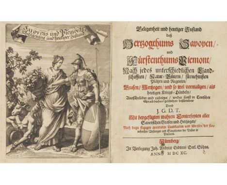 Johann Georg Tucher von Simmelsdorf     Gelegenheit und heutiger Zustand deß Herzogthums Savoyen und Fürstenthums Piermont. N