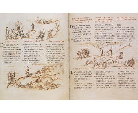 Utrecht-Psalter     Faksimile der Handschrift 32 aus dem Besitz der Bibliothek der Reichsuniversität Utrecht. Graz, Akadem. D