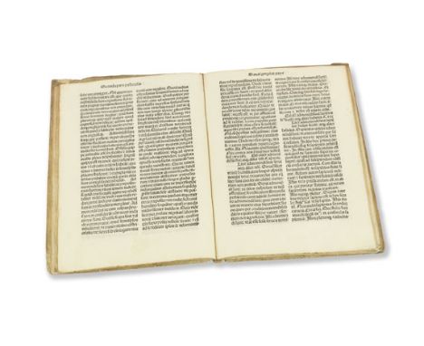 Gregorius I.   &nbsp; Pastorale, sive Regula pastoralis. Venedig, Hieronymus de Paganinis, 13. Dez. 1492. - Im Mittelalter we