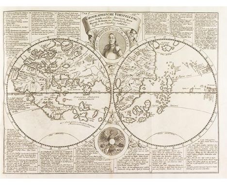 Johann Gabriel Doppelmayr     Historische Nachricht von den Nürnbergischen Mathematicis und Künstlern. 2 Teile in 1 Band. Nür