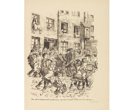 Heinrich Zille und Alfred Richard Meyer     Komm, Karlineken, komm! Alte und neue Berliner Kinder-Reime. Berlin, F. Gurlitt [