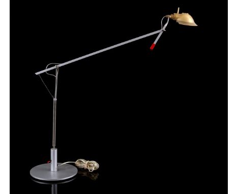 Bernhard Dessecker (1961-)Rotatable and adjustable aluminum table lamp, design Bernhard Dessecker for Ingo Maurer, model 'Pro