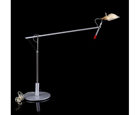 Bernhard Dessecker (1961-)Rotatable and adjustable aluminum table lamp, design Bernhard Dessecker for Ingo Maurer, model 'Pro