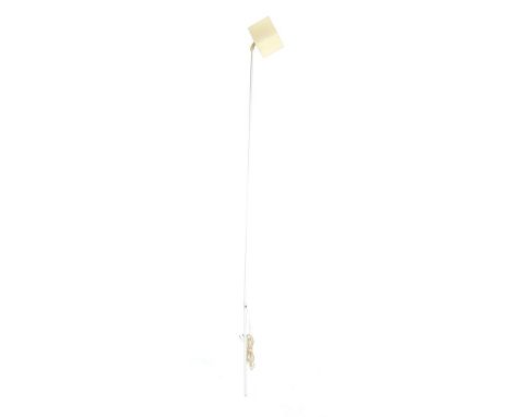 Chris Slutter (1972-)Aluminum 'wall lamp/lean lamp' with plastic shade, design Chris Slutter for Goods, model 'Lazy', winner 
