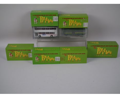 Britbus - six 1.76 "00" Limited Edition Scale Model to include AEC Short Swift London Country, PRV Bodied D/Deck bus Wolverha