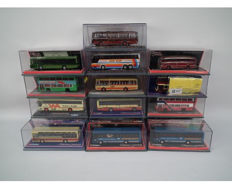 Corgi - The Originals Omnibus - sixteen 1.76 scale diecast models buses to include Optare Delta Go-Ahead Gateshead (Supershut
