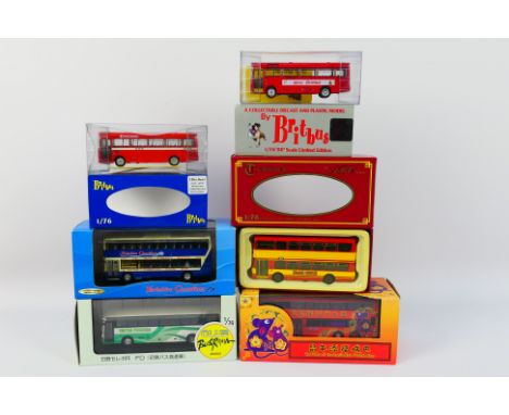 Creative Master Northcord - Busrama - Britbus - Others - Six boxed 1:76 scale diecast model buses. Lot includes Creative Mast