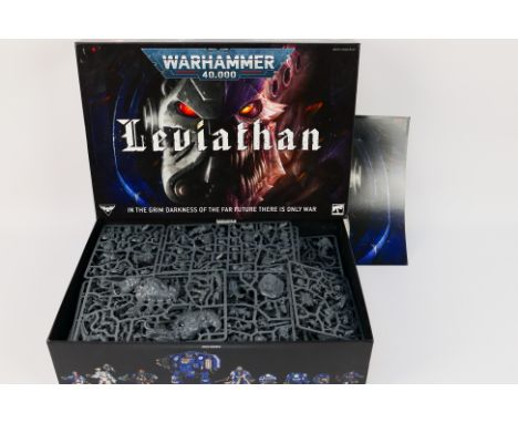 Warhammer - Games Workshop - Citadel - A boxed Warhammer 40,000 'Leviathan' box set. The set has been opened but it does appe