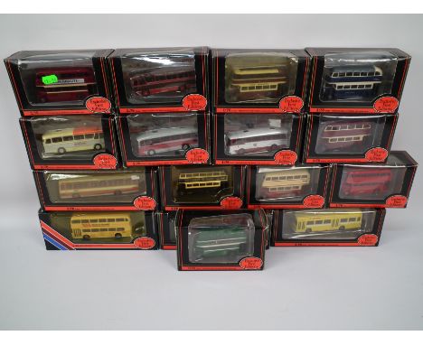 Exclusive First Editions - sixteen 1.76 scale EFE Diecast Models Buses/Coaches to include RTL D/Deck Bus O.K. Motor Services 