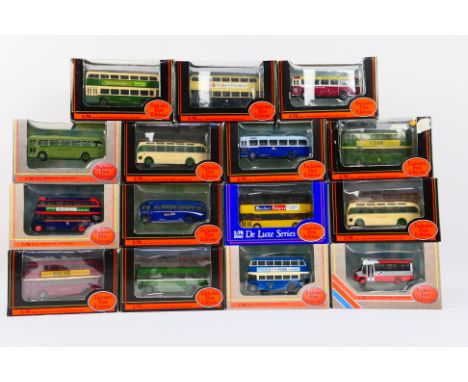 Exclusive First Editions - fifteen 1.76 Scale EFE Diecast Models Buses/Coaches to include Leyland PD2 Highbridge Accrington C