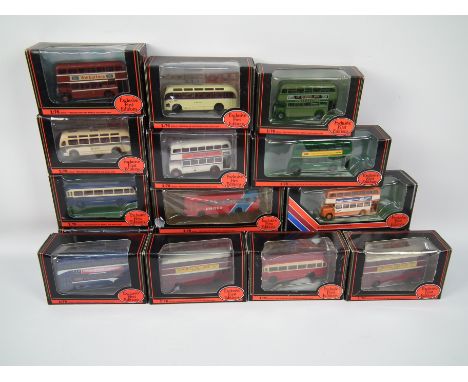 Exclusive First Editions - Sixteen 1.76 Scale EFE Diecast Model buses/coaches to include Bristol LS Bus Midland General 16318