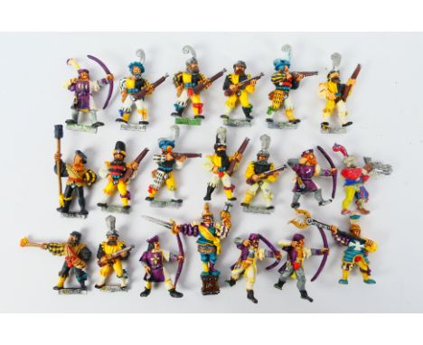 Warhammer - Games Workshop - Citadel - A group of 21 loose Warhammer Empire metal figures, including War Wagon Crew Member; G