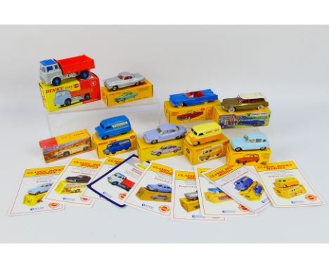 Atlas Editions - A boxed group of nine Atlas Editions 'Dinky Toys' diecast model vehicles. Lot includes Dinky Toys #518 Renau
