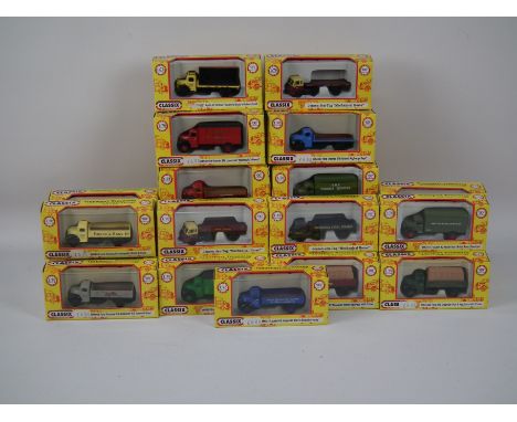 Classix by Pocketbond - twenty seven 1.76 Scale Diecast Transport Treasure Models to includes EM7610 Austin K2 flatbed "Briti