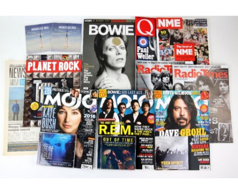 David Bowie Sealed MOJO 2018 Special Part One, NME Best of 1952-2015  Beatles or Rolling Stones 2 matching Radio Times Front 