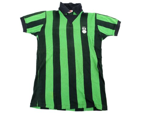 Football - Coventry City Football Club - An original Umbro match worn away shirt with number 3 on reverse, worn by Chris Cait