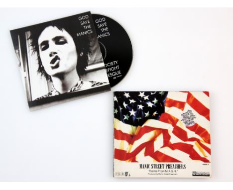 Manic Street Preachers - ‘God Save The Manics’ 3 track promo CD given away at their Hammersmith Odeon gig on 19th April 2005,