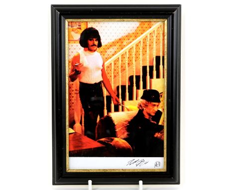 Queen - An original C Type colour print of Freddie Mercury and John Deacon of Queen in character on the set of 'I Want To Bre