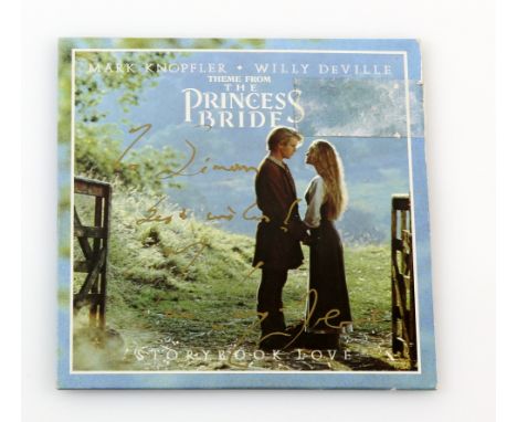Mark Knopfler (Dire Straits) Autographed Princess Bride CD, inscribed 'To Simon, Best wishes! Mark Knopfler'. .   