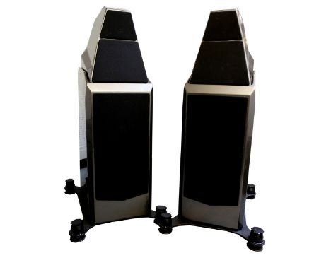 Wilson Audio - Pair of Sasha Series II Wamm Technology loudspeakers in dark titanium finish, serial numbers 2663 and 2664..  