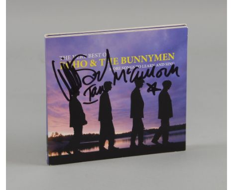 Echo &amp; The Bunnymen - Signed Very Best Of CD/DVD by Ian McCulloch &amp; Will Sergeant, CD/DVD present..   