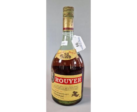 Bottle of Brevet Royal Rouyer Guillet &amp; Co Cognac.  (B.P. 21% + VAT) 