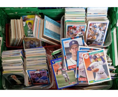 Collection of trading cards to include: USA printed baseball & football, Dodgers, Royals etc. and special football cards, Man