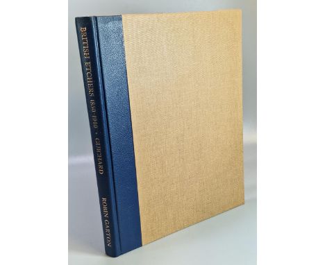 Guichard, Kenneth M, 'British Etchers 1850 to 1940', published by Robin Garton London 1977. First Edition printed by the Wess